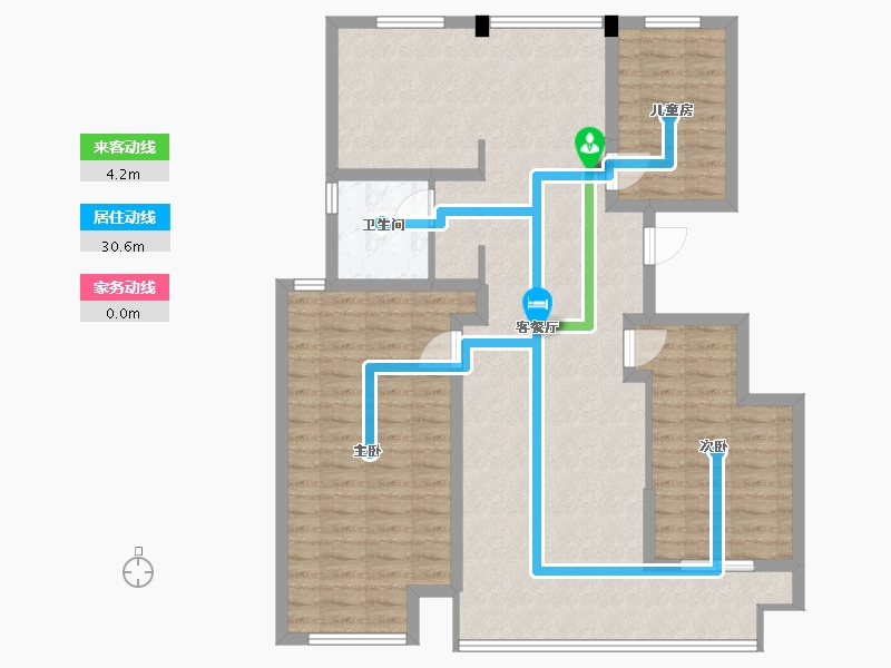 江苏省-盐城市-颐高唐柠府-108.00-户型库-动静线