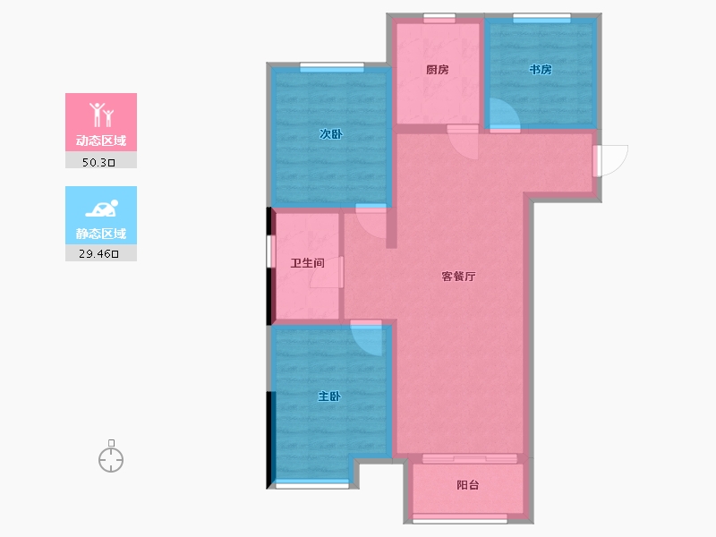 河北省-廊坊市-中和府-85.00-户型库-动静分区