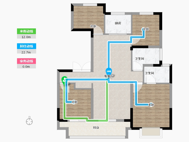 江苏省-连云港市-桃李书院-105.01-户型库-动静线