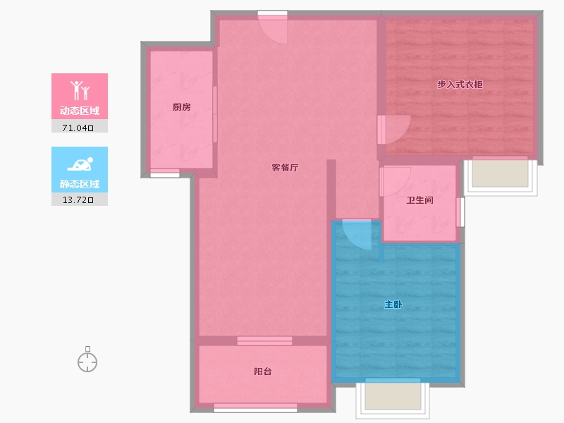 江苏省-徐州市-云湖明庐-76.11-户型库-动静分区