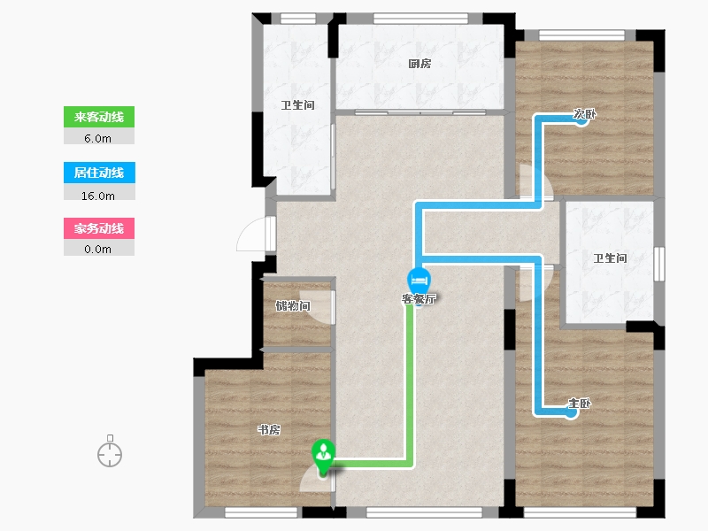 吉林省-长春市-万盛书院-98.36-户型库-动静线