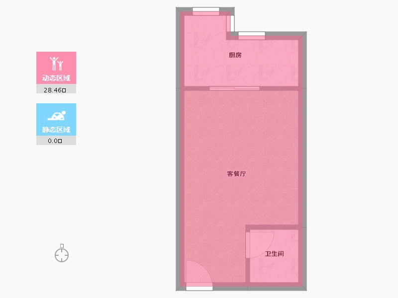 陕西省-西安市-科达东御兰汀-26.99-户型库-动静分区