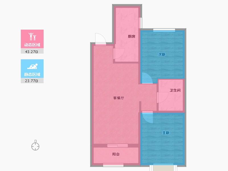 山西省-太原市-保利金地迎泽上品-85.00-户型库-动静分区