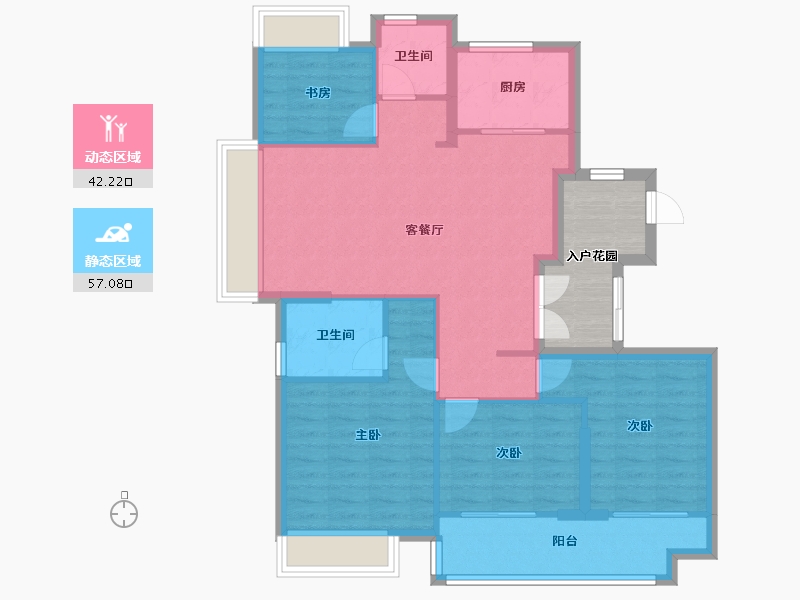 江苏省-盐城市-海悦东鸣府-97.00-户型库-动静分区