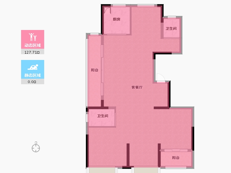 浙江省-台州市-伟星诚园-117.00-户型库-动静分区