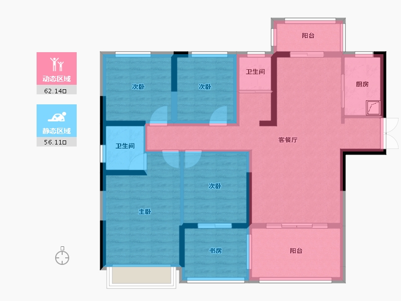 湖南省-怀化市-建鸿达-100.00-户型库-动静分区