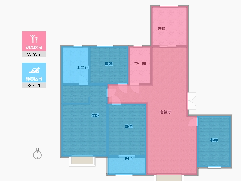 河南省-许昌市-恒实御湖城-165.00-户型库-动静分区