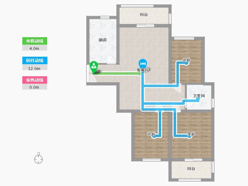 河南省-开封市-鼎立国际城-97.00-户型库-动静线