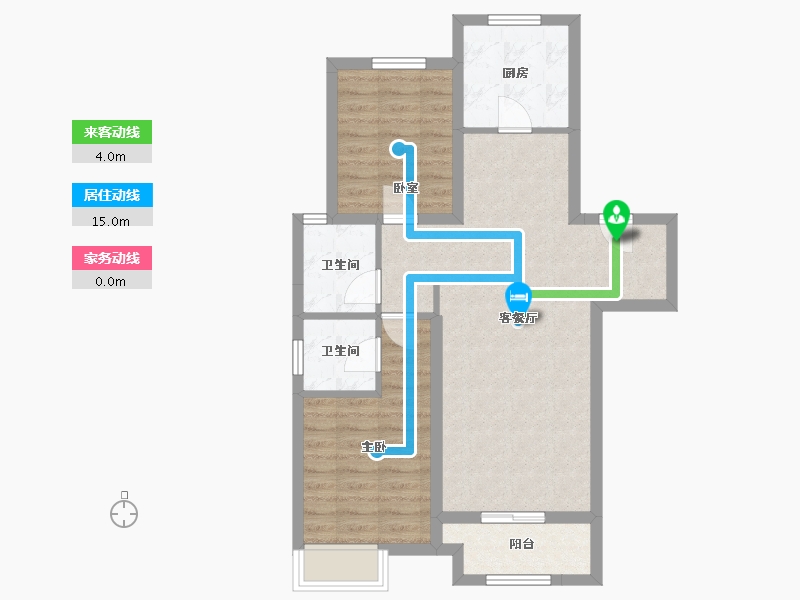 河北省-石家庄市-高远森霖城-90.60-户型库-动静线