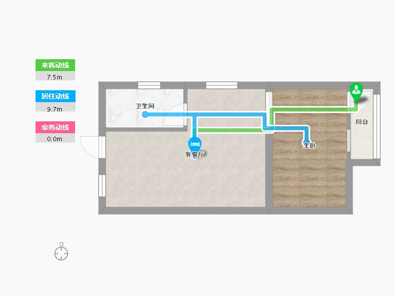 广东省-深圳市-美丽达新村-37.59-户型库-动静线