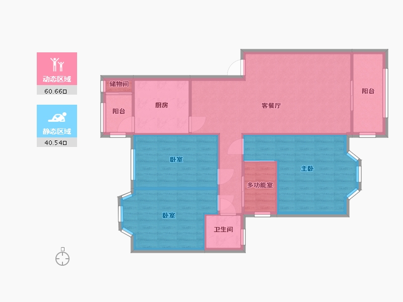 福建省-厦门市-文轩花园-97.00-户型库-动静分区