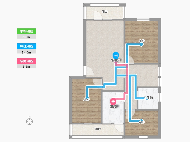 广东省-深圳市-新秀村北区-71.15-户型库-动静线