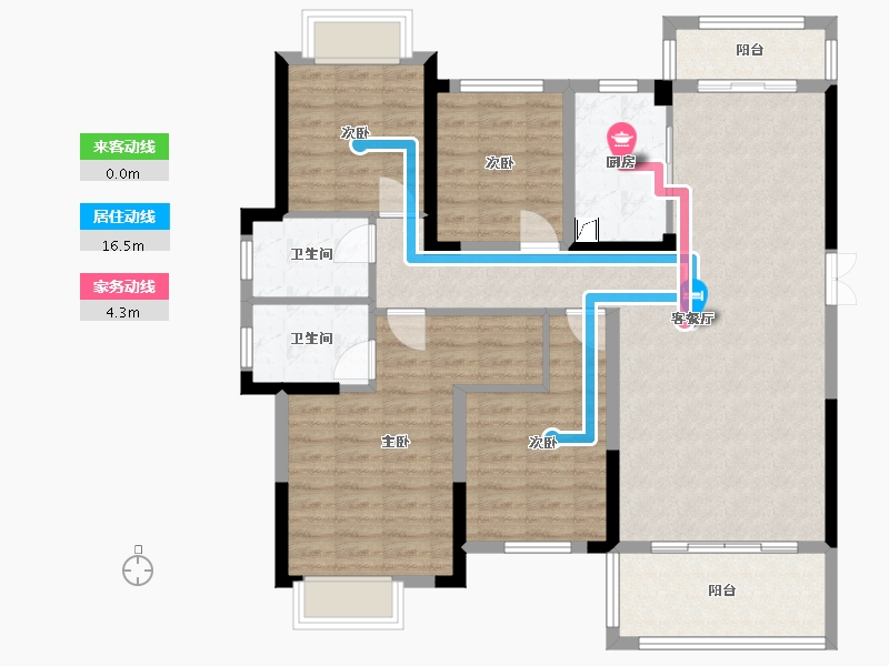 江西省-吉安市-江山里-110.00-户型库-动静线