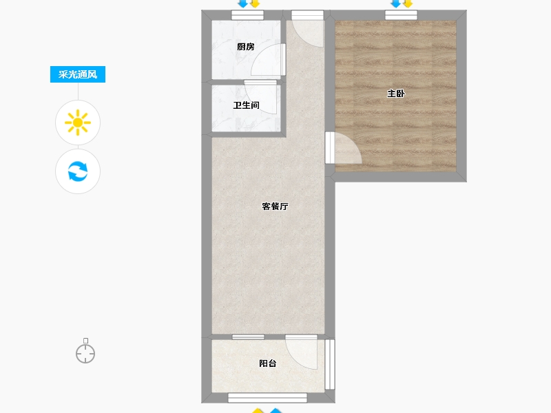 广东省-深圳市-清水河生活小区-36.77-户型库-采光通风