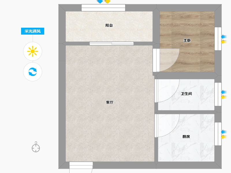 广东省-深圳市-清水河生活小区-24.70-户型库-采光通风