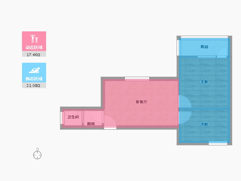 广东省-深圳市-向西华侨新村-33.90-户型库-动静分区