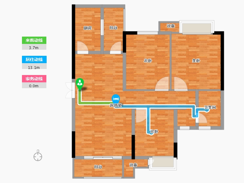 湖南省-娄底市-和悦家园-109.10-户型库-动静线