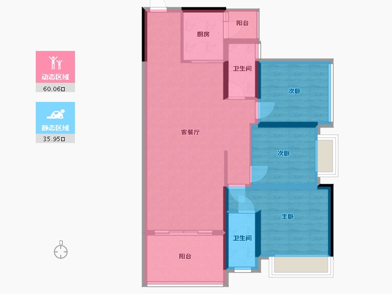 广东省-揭阳市-星曜城-100.00-户型库-动静分区