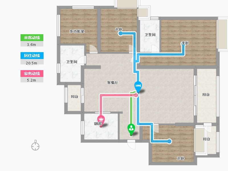 广东省-惠州市-半岛1号8期-119.00-户型库-动静线