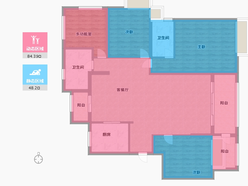 广东省-惠州市-半岛1号8期-119.00-户型库-动静分区