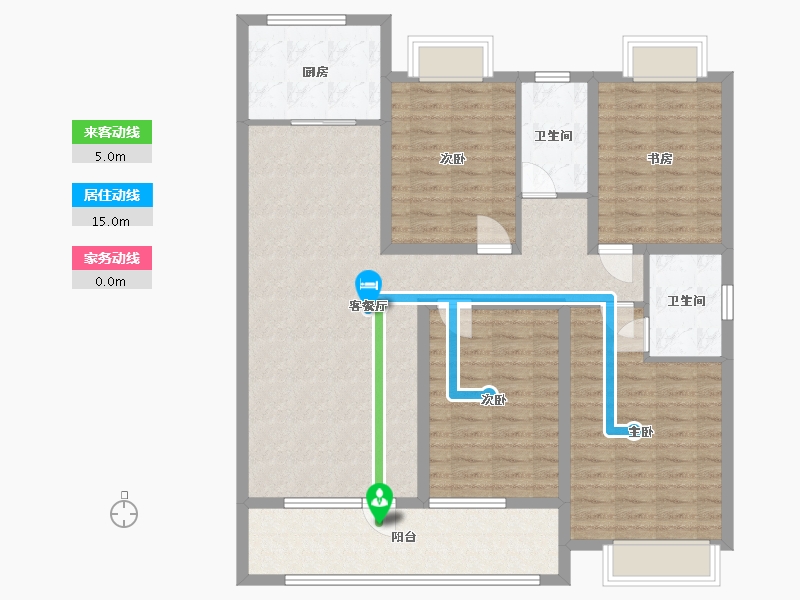 山东省-济宁市-惠民瑞马世家-121.00-户型库-动静线