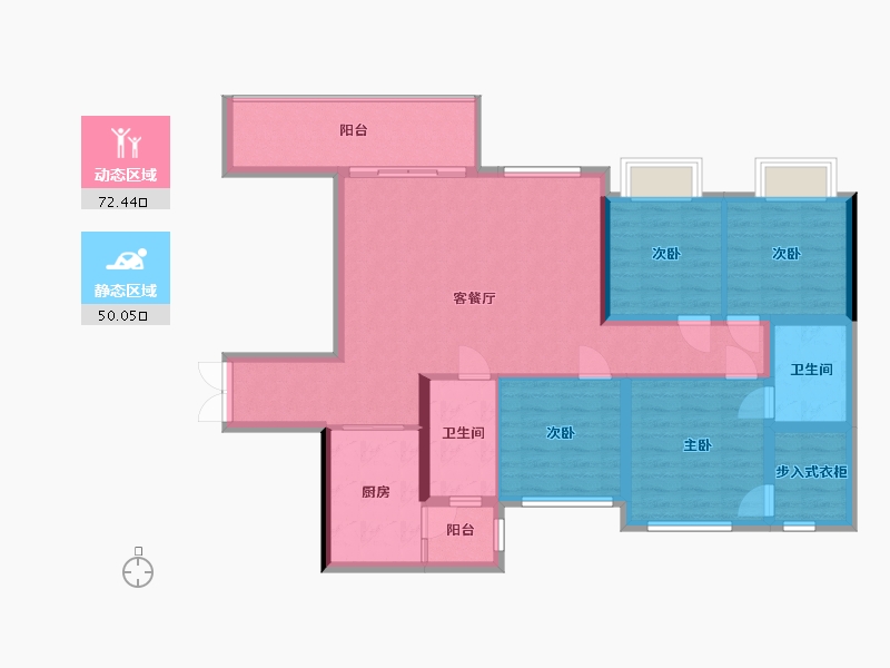 贵州省-贵阳市-广大城-118.76-户型库-动静分区