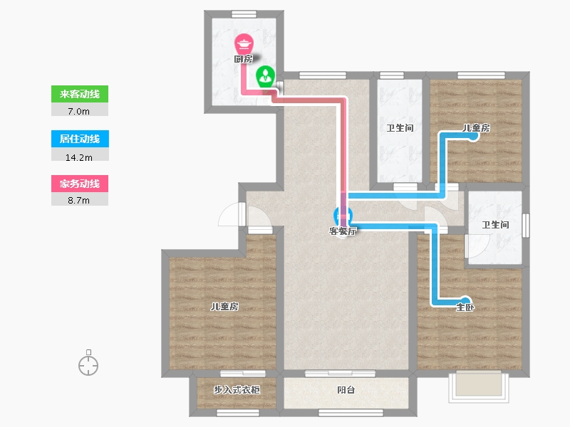 河北省-邢台市-紫御兰庭-99.00-户型库-动静线