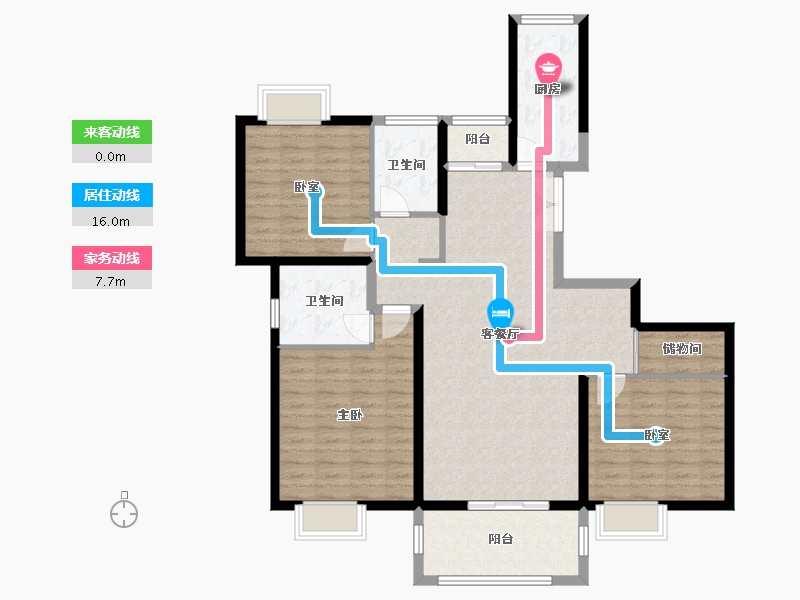 江西省-南昌市-聚贤雅苑-114.17-户型库-动静线