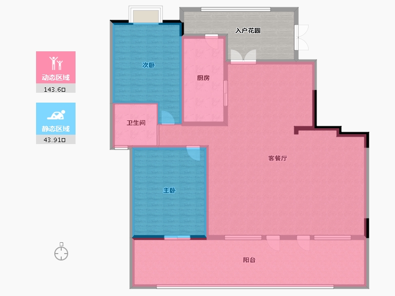 山东省-日照市-御景东方-188.00-户型库-动静分区