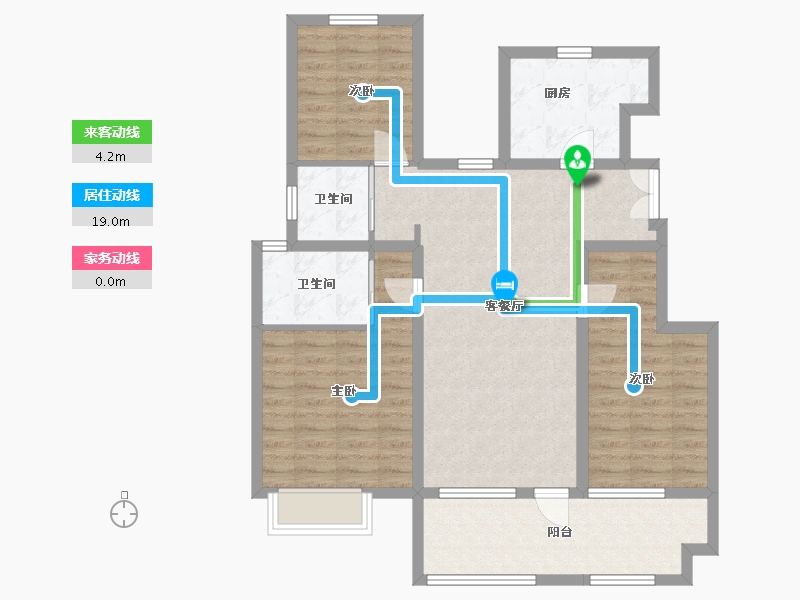 河北省-保定市-中冶未来城-92.47-户型库-动静线