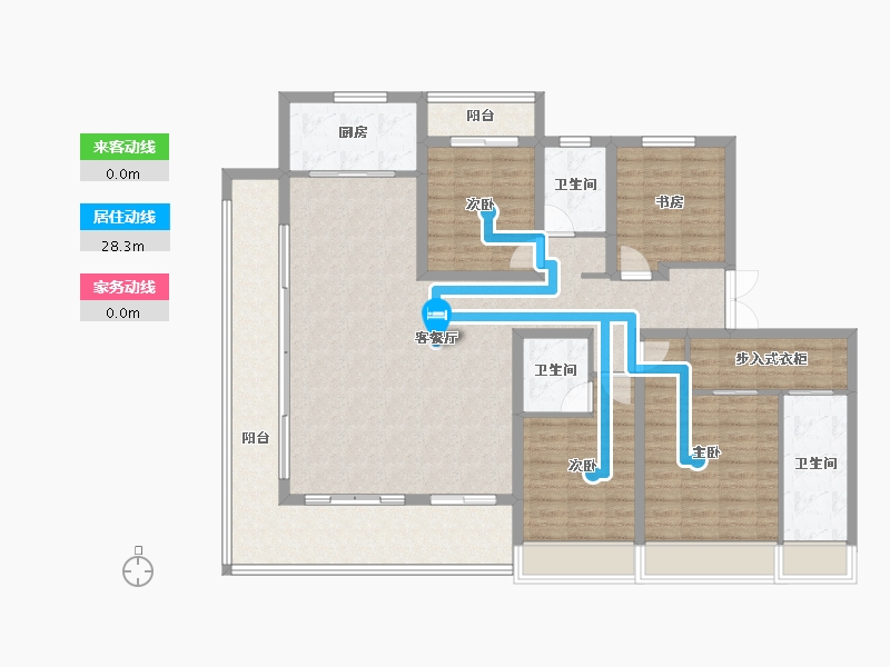 河南省-商丘市-建业十八城7期·天境-144.00-户型库-动静线