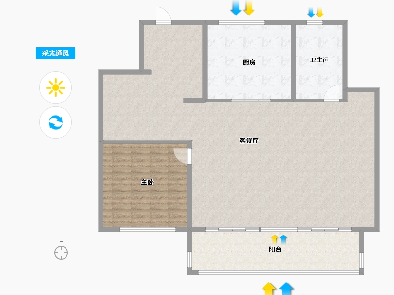 上海-上海市-建发观唐府-150.40-户型库-采光通风