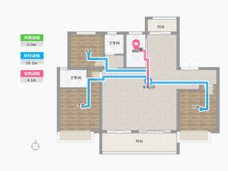 河南省-商丘市-建业十八城7期·天境-112.00-户型库-动静线