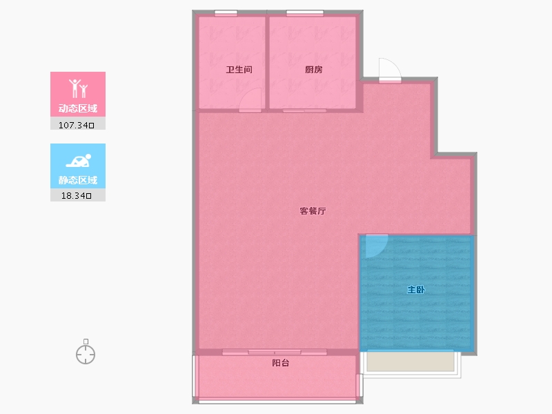 上海-上海市-建发观唐府-117.60-户型库-动静分区