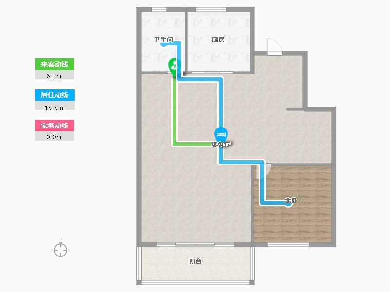 上海-上海市-建发观唐府-127.19-户型库-动静线