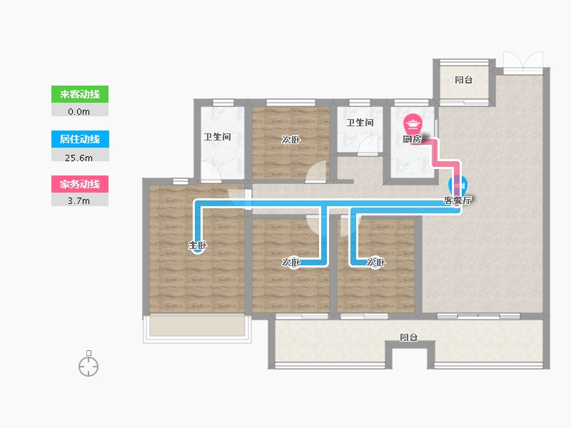 河南省-商丘市-建业十八城7期·天境-114.00-户型库-动静线