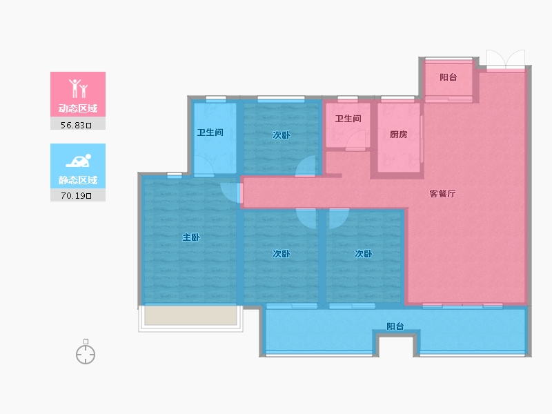 河南省-商丘市-建业十八城7期·天境-114.00-户型库-动静分区