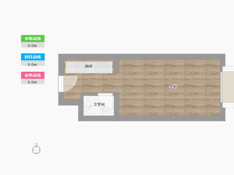 北京-北京市-北街家园(八区)-19.15-户型库-动静线