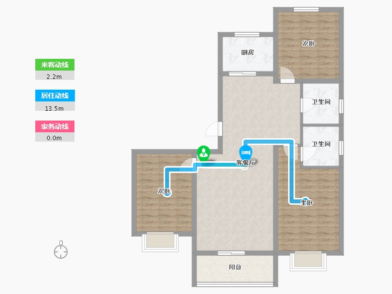 河北省-保定市-普霖第一城-101.59-户型库-动静线