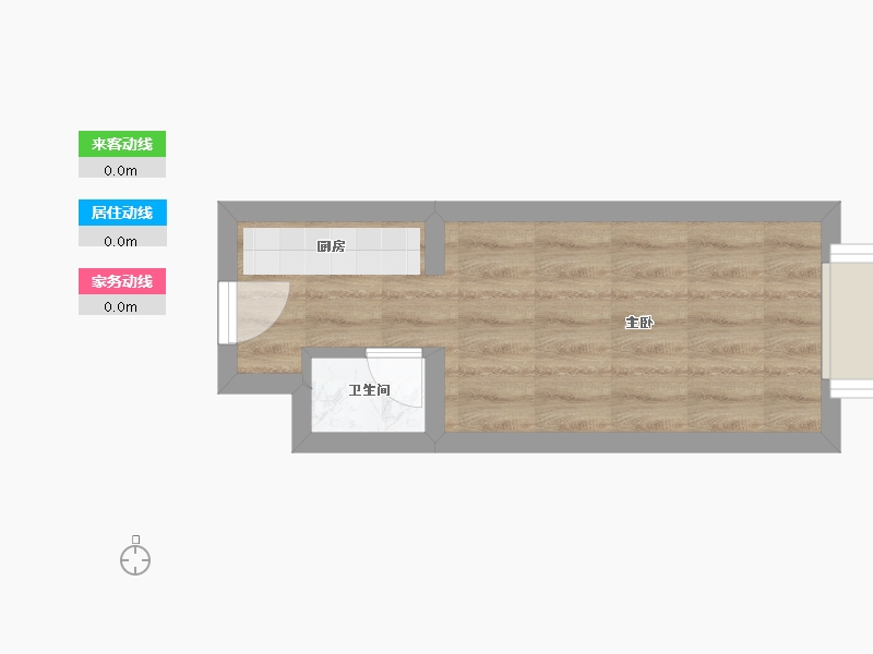 北京-北京市-北街家园(八区)-19.14-户型库-动静线