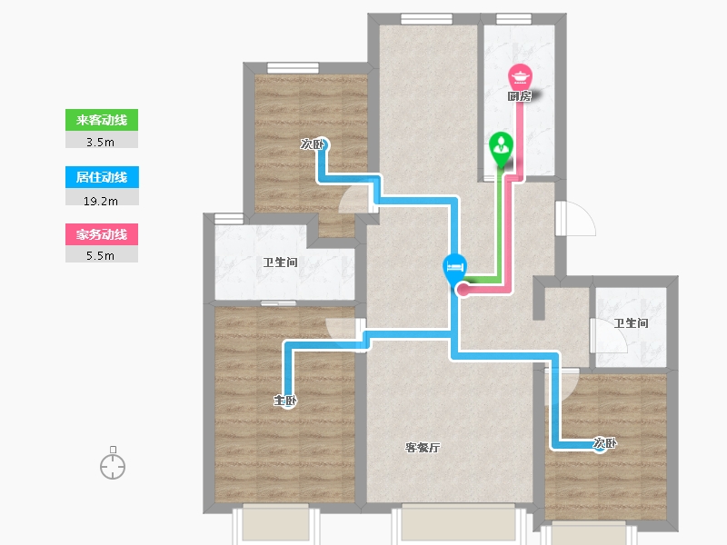 河北省-保定市-爱情城-83.82-户型库-动静线