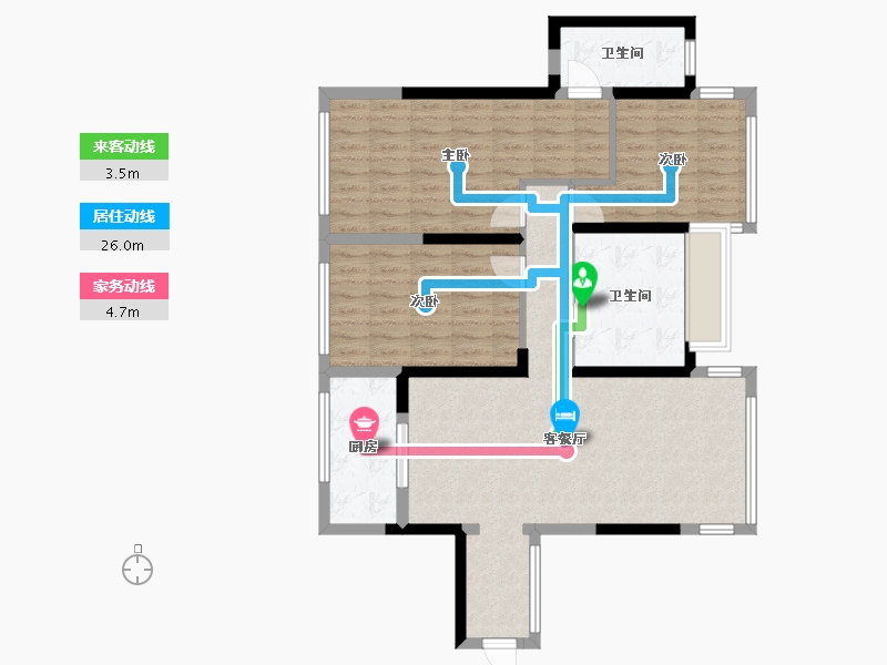 四川省-资阳市-西宸天骄-94.00-户型库-动静线