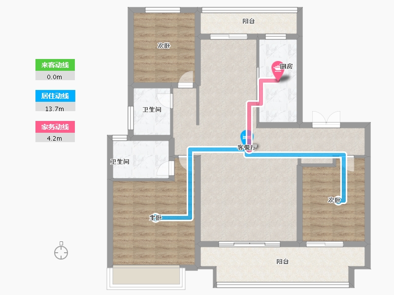 河南省-商丘市-永城建业联盟东望-99.99-户型库-动静线