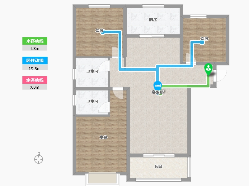 河南省-开封市-海洋幸福里三期-110.00-户型库-动静线