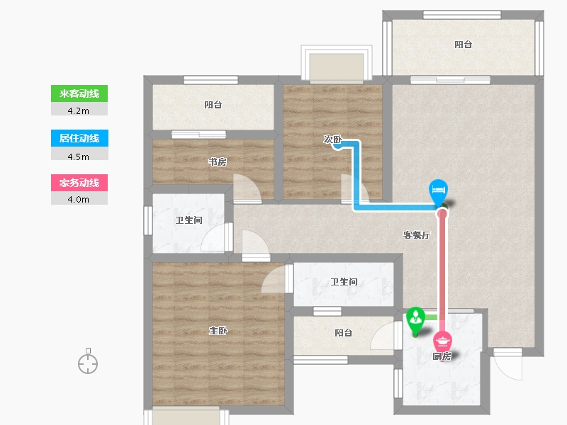 四川省-德阳市-富丽滨江-115.00-户型库-动静线