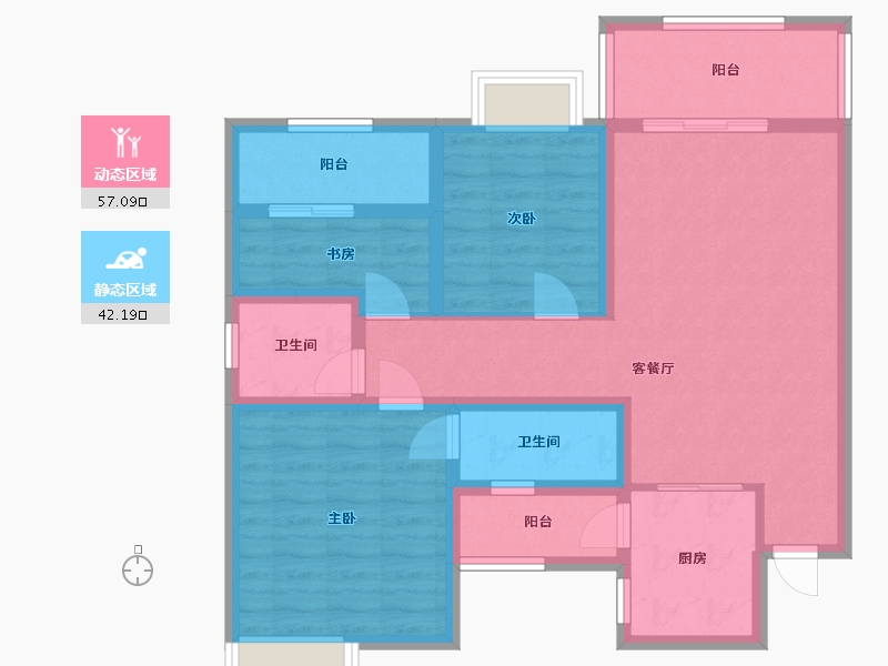 四川省-德阳市-富丽滨江-115.00-户型库-动静分区