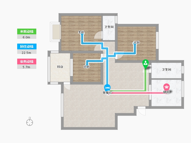 河南省-信阳市-华英壹号院-100.00-户型库-动静线