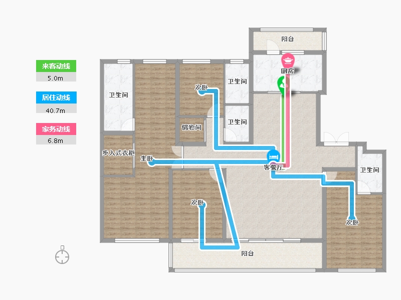 浙江省-杭州市-建发华发江月望云-200.00-户型库-动静线