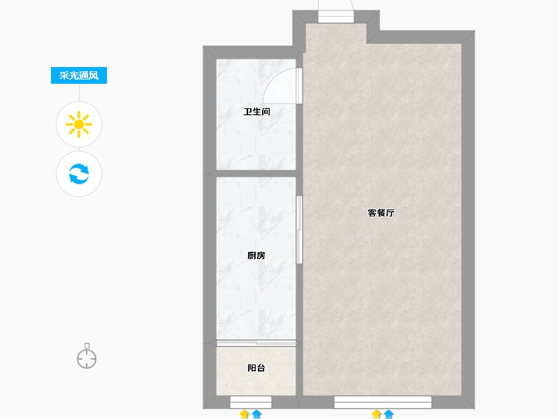 河北省-衡水市-锦绣花园-30.00-户型库-采光通风