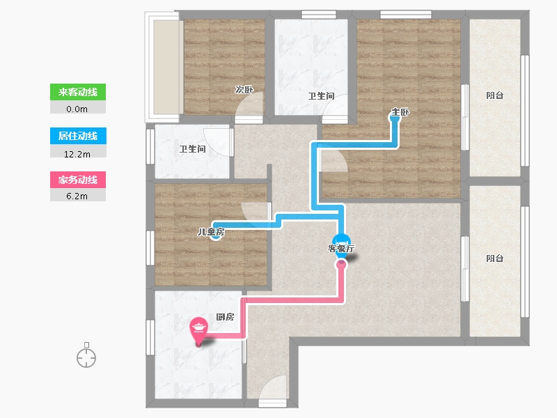 海南省-海口市-同康江语海-89.86-户型库-动静线